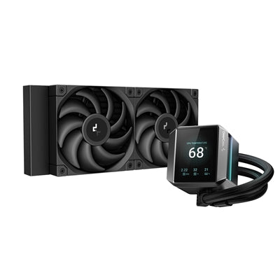 DeepCool Mystique 240 AIO Liquid CPU Cooler - 2.8 DeepCool Mystique 240 AIO Liquid CPU Cooler - 2.8